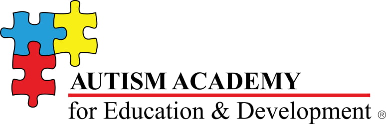 Autism Academy Logo Black Lettering Registerd Trademark small